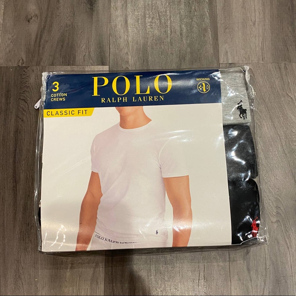 Ralph Lauren 3 pack tee shirts